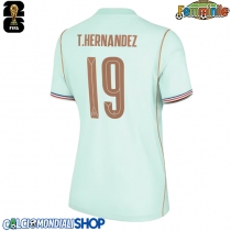 Maglie da calcio Francia Theo Hernandez #19 Seconda Maglia Femminile Mondiali 2026  Manica Corta